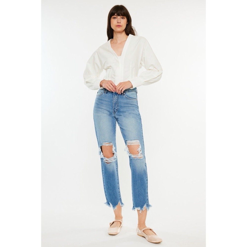Kancan Regina Highrise Mom Women's Jeans Size 13/30
